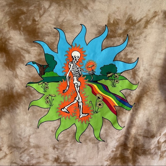 Empyre Crop Top Tie Dyed Crop Top - Picture 6 of 8